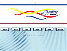 Tablet Screenshot of exploracolombia.net